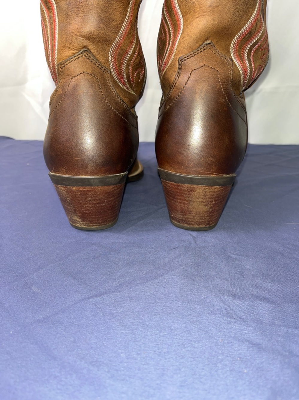 Ariat Heritage Women’s Brown Leather Western Boots - Picture 6 of 15